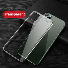Load image into Gallery viewer, iHaitun Luxury Glass Case For iPhone 11 Pro Max Cases Ultra Thin Transparent Glass Cover For iPhone XS MAX XR X 10 7 8 Soft Edge