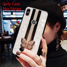 Load image into Gallery viewer, Luxury Creative Mirror Fashion 3D Inlaid butterfly Phone Case For iPhone X XR XS MAX 11 Pro Max Cover For iPhone 7 8 6 Plus Case
