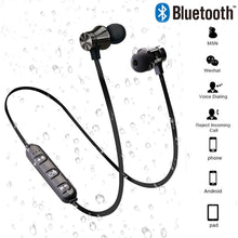 Load image into Gallery viewer, Magnetic Wireless bluetooth Earphone XT11 music headset Phone Neckband sport Earbuds Earphone with Mic For iPhone Samsung Xiaomi
