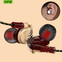 Load image into Gallery viewer, VPB V11 Sport Earphone Wired Super Bass 3.5mm Crack Earphone Earbud with Microphone Hands Free Headset for Samsung
