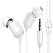 Load image into Gallery viewer, Red Off White Black Earphone without Microphone 3.5mm In-Ear Stereo Earbuds Headset For Computer Cell Phone MP3 Music Earphones
